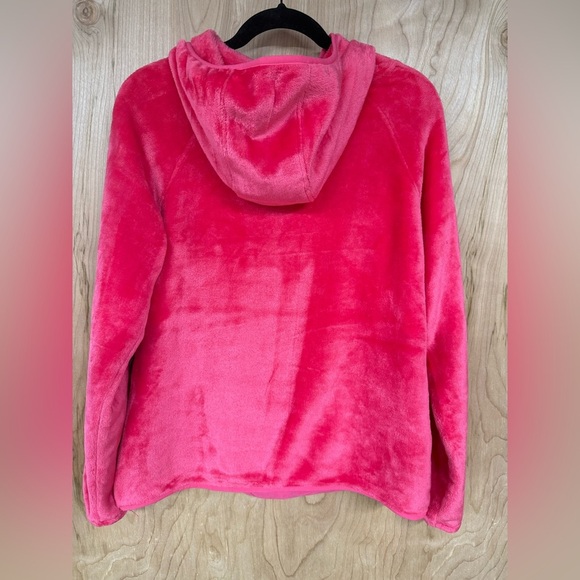 Gerry Hoodie Womens Large Pink Fleece Regular Long Sleeve Pockets Front Pullover - Picture 7 of 7
